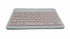Alphabetec Slim small wireless keyboard portable design, low noise keys
